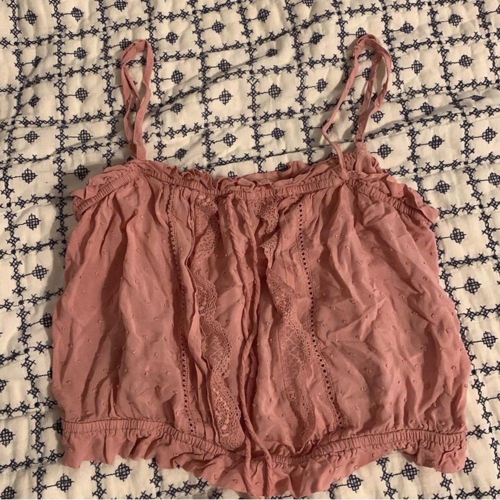 Light pink H&M crop top